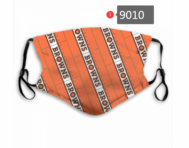2020 NFL Cleveland Browns  Dust mask with filter